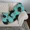 Edge Collections - 50" x 60" - Multicolor - Dachshund Warm Quilted Throw Blanket - 1 Piece
